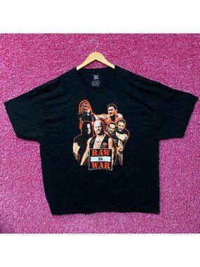 WWE Monday Night Raw Is War Graphic Tee 3XL